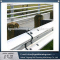 2016 grande desconto, CE Certificado Galvanizado Steel Highway Guardrail Roll formando máquina